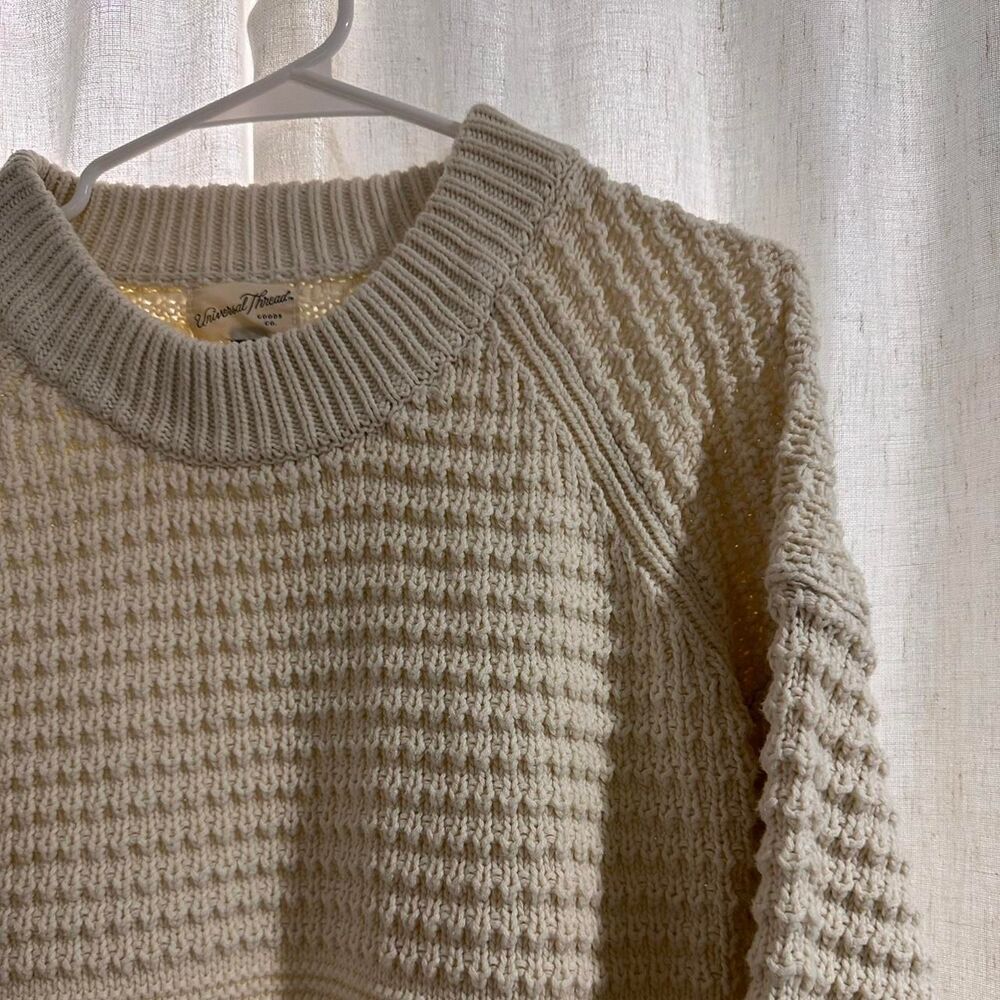 Universal-thread Women's Cream and Tan Jumper - Picture 5 of 7
